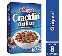 Cracklin Oat Bran Breakfast Cereal High Fiber Cereal Original - 16.5 Oz