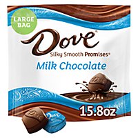 Dove Promises Individually Wrapped Milk Chocolate Candy Bag - 15.8 Oz - Image 1