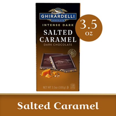 Ghirardelli Intense Dark Cascade Caramel Bar - 3.5 Oz - Image 1