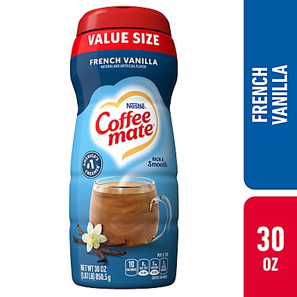 Coffee mate Coffee Creamer Powder French Vanilla Value Size - 30 Oz - Image 2