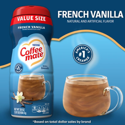 Coffee mate Coffee Creamer Powder French Vanilla Value Size - 30 Oz - Image 2