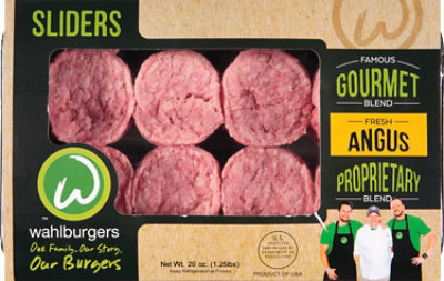 Wahlburger Beef Slider - 1.25 Lb - Image 1