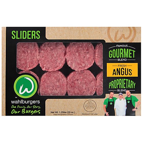 Wahlburger Beef Slider - 1.25 Lb