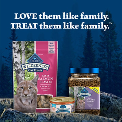 Blue wilderness crunchy cat treats sale
