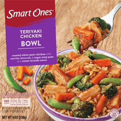 Smart Ones Frozen Entrees/Sides Teriyaki Chicken Bowl - 9 Oz - safeway