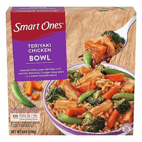 Smart Ones Frozen Entrees/Sides Teriyaki Chicken Bowl - 9 Oz