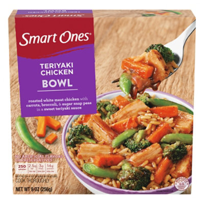 Smart Ones Frozen Entrees/Sides Teriyaki Chicken Bowl - 9 Oz