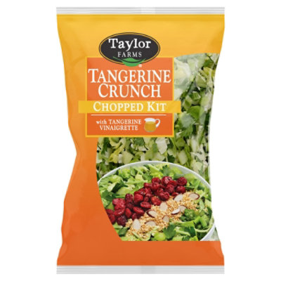 Taylor Farms Tangerine Crunch Chopped Salad Kit Bag - 13.35 Oz