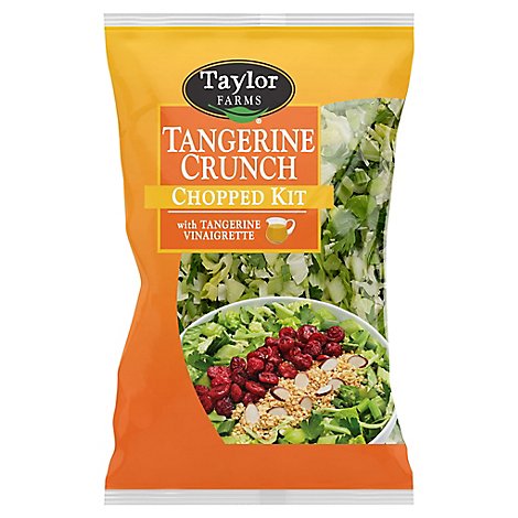 Taylor Farms Tangerine Crunch Chopped Salad Kit Bag - 13.35 Oz