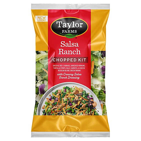 Taylor Farms Salsa Ranch Chopped Salad Kit Bag - 12.45 Oz