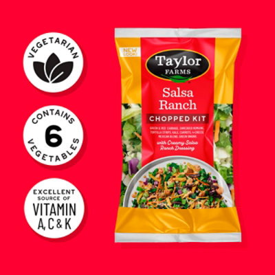Taylor Farms Salsa Ranch Chopped Salad Kit Bag - 12.45 Oz - Image 4
