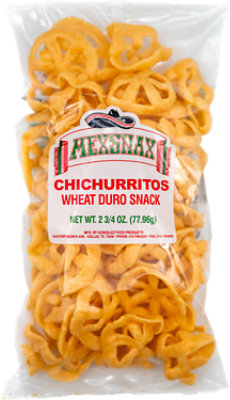 Mexsnax Chicharron Plain Wheel - 3 Oz - Image 1