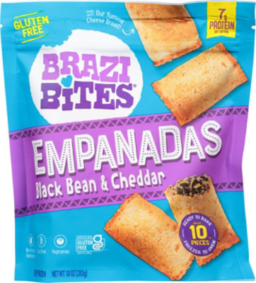 Brazi Bites Empanadas Black Bean & Cheddar 10 Count - 10 Oz - Image 2