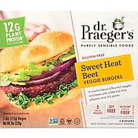 Dr. Praegers Veggie Burgers Sweet Heat Beet 2 Count - 8 Oz - Image 2