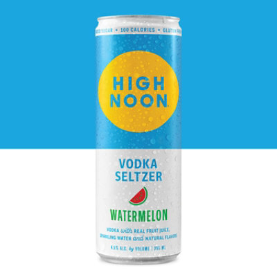 High Noon Watermelon Flavored Vodka & Soda Can 4.5% Abv - 355 Ml - Image 3