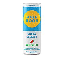 High Noon Watermelon Vodka Hard Seltzer Single Serve Cans - 4-355 Ml