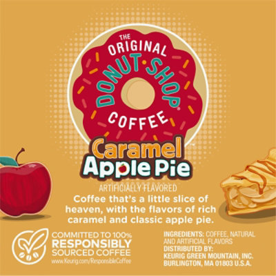 The Original Donut Shop Caramel Apple Pie Light Roast Coffee Keurig K Cup Pod - 12 Count - Image 5
