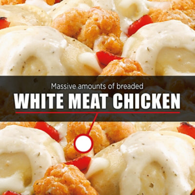 DEVOUR Double Chicken Creamy Alfredo Ricotta Cheese Ravioli Frozen Meal - 10 Oz - Image 3