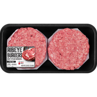 Tyson Ribeye Ground Beef Patties - 21.28 Oz - Image 3