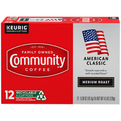 Community Coffee American Classic Single Serve Coffee - 12 Count - Image 1