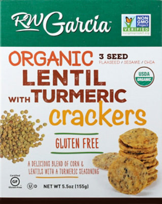 Rw Garcia Crackers Lentil Trmrc Org - 5.5 Oz - Image 6