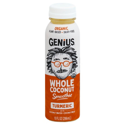 Genius Whole Coconut Smoothie Turmeric - 10 Fl. Oz.