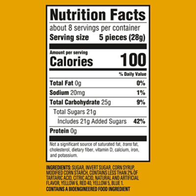 SOUR PATCH KIDS Heads 2 Flavors in 1 Soft & Chewy Candy - 8 Oz - Image 4