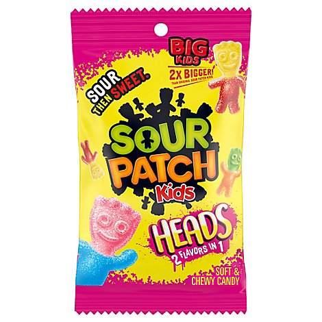 Sour Patch Kids Candy Heads Bag - 8 Oz