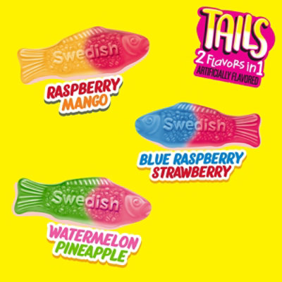 SWEDISH FISH Tails 2 Flavors in 1 Soft & Chewy Candy - 8 Oz - Image 5