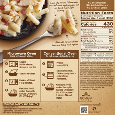 Marie Callender's New Orleans Style Chicken Alfredo Bowl Frozen Meal - 11 Oz - Image 6