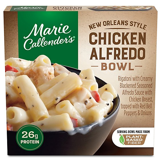 Marie Callender's New Orleans Style Chicken Alfredo Bowl Frozen Meal - 11 Oz