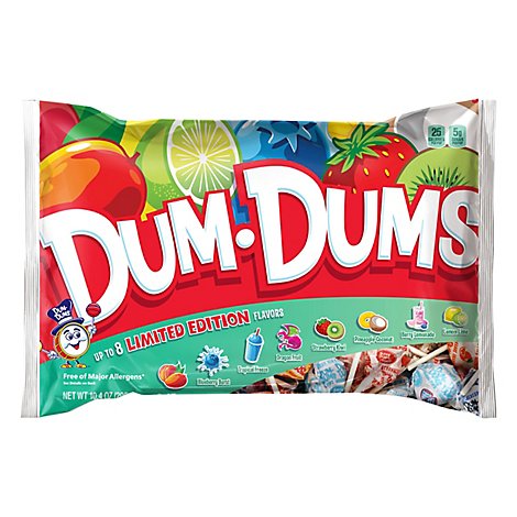 Dum Dum Pops Summertime Favorites - 10.4 Oz