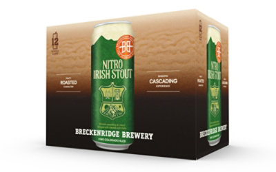 Breckenridge Brewery Nitro Irish Stout Cans - 12-13.6 Fl. Oz. - Image 1