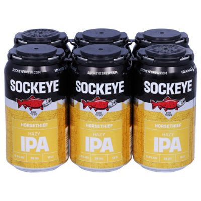 Sockeye Horsethief Hazy Ipa In Cans - 6-12 Fl. Oz.