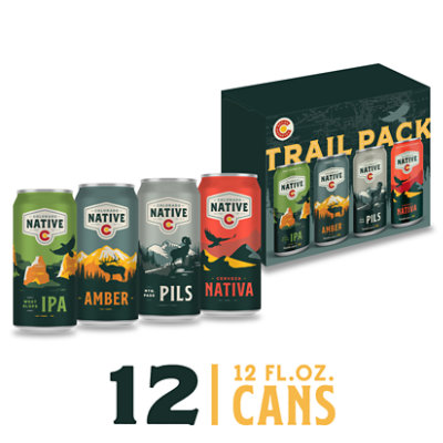 Colorado Native Trail Pack Craft Beer 6% ABV Cans - 12-12 Fl. Oz. - Image 1