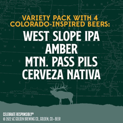 Colorado Native Trail Pack Craft Beer 6% ABV Cans - 12-12 Fl. Oz. - Image 2