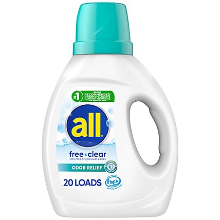 all Free Clear Odor Relief Liquid Laundry Detergent - 36 Fl. Oz. - Image 1