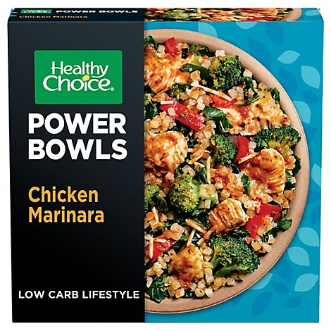 Healthy Choice Power Bowls Chicken Marinara With Riced Cauliflower - 9.25 Oz