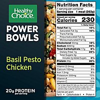 Healthy Choice Power Bowls Basil Pesto Chicken With Riced Cauliflower Frozen Meal - 9.25 Oz - Image 4