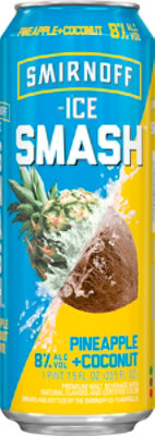 Smirnoff Smash Pineapple Coconut 23.5 Oz Can - 23.5 Fl. Oz. - Image 4