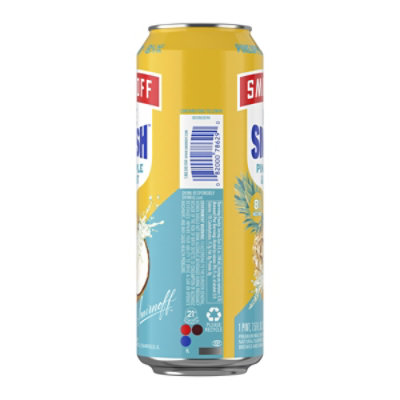 Smirnoff Smash Pineapple Coconut 23.5 Oz Can - 23.5 Fl. Oz. - Image 2