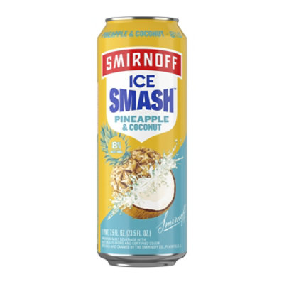 Smirnoff Smash Pineapple Coconut 23.5 Oz Can - 23.5 Fl. Oz. - Image 3