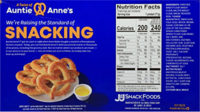 Auntie Annes Pretzels Classic Soft 5 Count - 13.4 Oz - Image 4