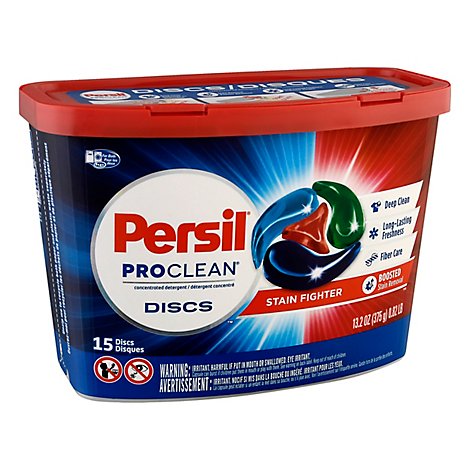 Persil Proclean Laundry Detergent Pacs Stain Fighter - 15 Count