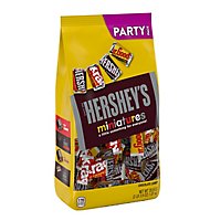 HERSHEY'S Miniatures Assorted Chocolate Candy Bars Bulk Party Pack - 35.9 Oz - Image 1