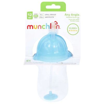 Munchkin Weighted Flexi-Straw Cup 10 Oz - Each