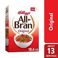 All-Bran Breakfast Cereal 8 Vitamins and Minerals Original - 18.6 Oz - Image 2