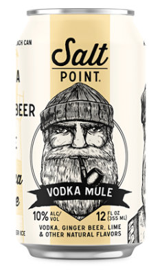 Salt Point Moscow Mule Canned Cocktail - 12 Fl. Oz.