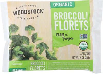 Woodstock Frzn Broccoli Floret Org - 10 Oz - Image 2