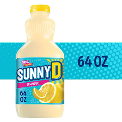 SunnyD Lemonade Drink Bottle 64 randalls
